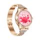 6. VELTORI VT350-1 Women's Smartwatch Rose Gold Bracelet