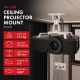 5. MACLEAN PROJECTOR CEILING MOUNT, 54~320MM, UP TO 13.5 KG, 360-DEGREE ROTATION MC-200 W