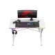 8. Huzaro Hero 1.7 RGB White Gaming Desk