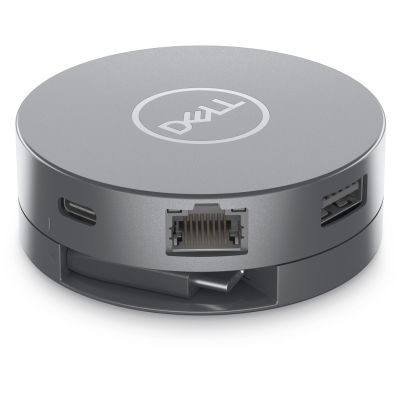 DELL DA305 Wired USB 3.2 Gen 2 (3.1 Gen 2) Type-C Silver