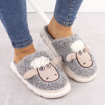 6. Filippo fur slippers with sheep W DK6683 PAW577A