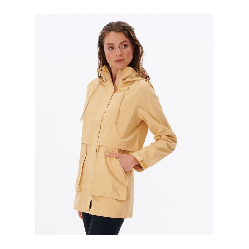 6. RIP CURL Anti-Series Swell Parka Yellow