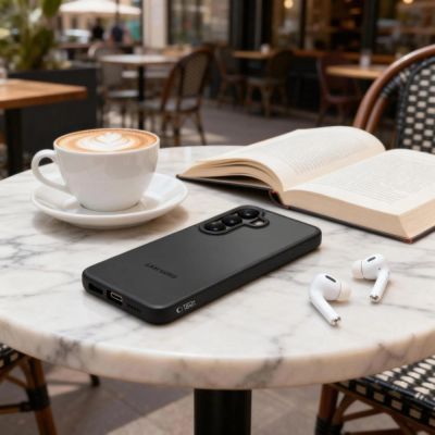 7. Tech-Protect Magmat Case for Samsung Galaxy S26+ - Black