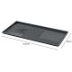 3. LARGE DRAINER SHOE RACK TASSY DRY PAD BLACK PROSPERPLAST