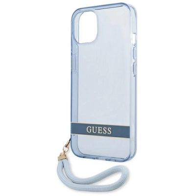 6. Guess GUHCP13MHTSGSB iPhone 13 6.1 "blue / blue hardcase Translucent Stap