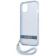 6. Guess GUHCP13MHTSGSB iPhone 13 6.1 "blue / blue hardcase Translucent Stap
