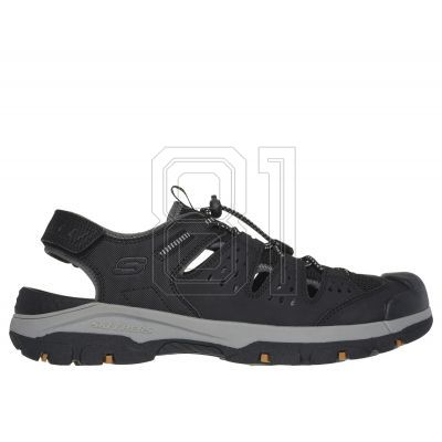 6. Skechers Menard M 205113 BLK Sandals