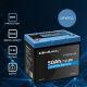 3. Qoltec LiFePO4 Lithium Iron Phosphate Battery | 12.8V | 50Ah | 640Wh | BMS