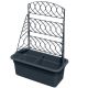 7. BLOMA ANTHRACITE FLOWERPOT WITH PERGOLA