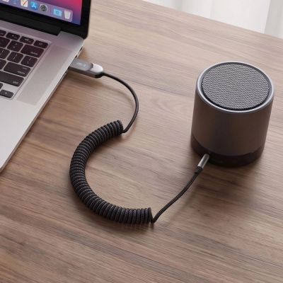 9. Tech-Protect Ultraboost AU04 Bluetooth 6.0 AUX Adapter – Grey
