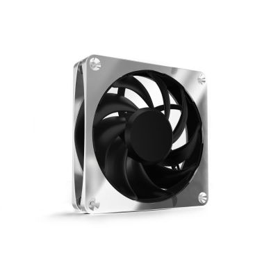 7. Alphacool Apex Stealth Metall Computer Case Fan 12 cm Chrome 1 pc.