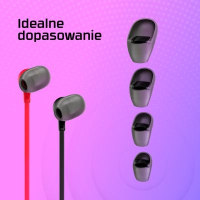 57. HyperX Cloud Earbuds II RED