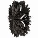 3. SNOWFLAKE HANGING PAPER DECORATION Ø 50 CM MICA – BLACK