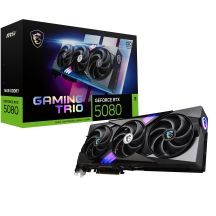 MSI GeForce RTX 5080 16GB GAMING TRIO OC GDDR7 Graphics Card