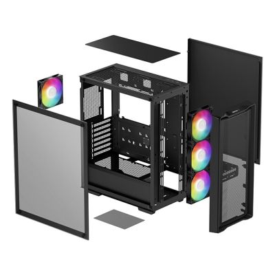 16. DeepCool CC560 MESH V2 PC Case