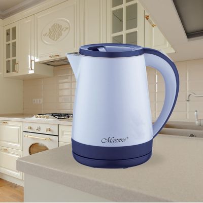 4. Electric kettle 1.2l 1630W MAESTRO MR-037-BLUE