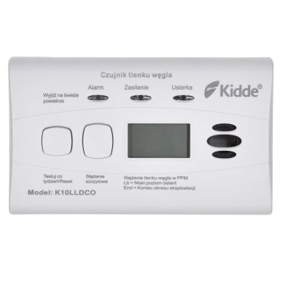 7. Kidde K10LLDCO LCD Carbon Monoxide and Carbon Monoxide Detector