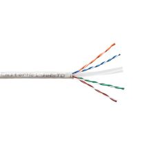 Emiter Net UTP (U/UTP) Cable Cat.6 450MHz, Solid, Standard, PVC, Gray