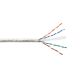 Emiter Net UTP (U/UTP) Cable Cat.6 450MHz, Solid, Standard, PVC, Gray