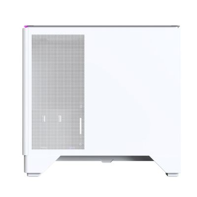 6. Montech KING 15 PRO PC-Gehäuse, Mini-Gehäuse, mATX, Tempered Glass, RGB - white