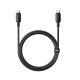 2. Baseus Silky Series 100W USB-C - USB-C 1m Cable - Black