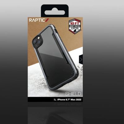 5. Raptic X-Doria Shield Case iPhone 14 Plus armored cover black