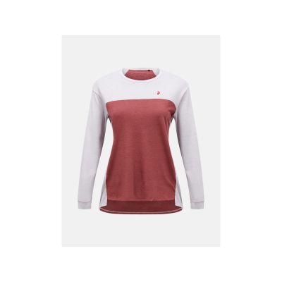 PEAK PERFORMANCE Women's Trail Wool-Blend Longsleeve T-Shirt, Gray