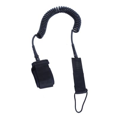 2. Safety rope for Enero SUP 9 board, black, spiral, 275 cm - 1033211