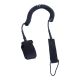 2. Safety rope for Enero SUP 9 board, black, spiral, 275 cm - 1033211
