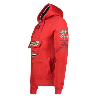4. Geographical Norway Gymclass DB 054 M WW2485H/GN-Red sweatshirt