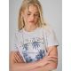 3. Women's regular printed T-shirt 4F 4FRAW26TTSHF4374-34S