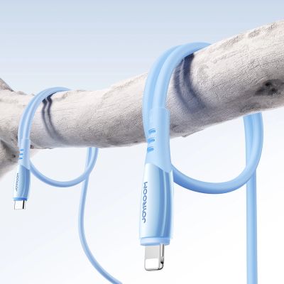 9. Joyroom S-A59 Vibrant Series 30W USB-C - Lightning cable 1.2m - blue