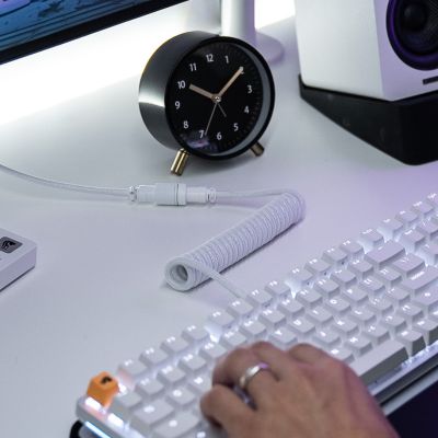 6. Glorious Gaming GLO-KB-ACC-CBL-COIL-GWHT Keyboard/Mouse Cable White 1.4m