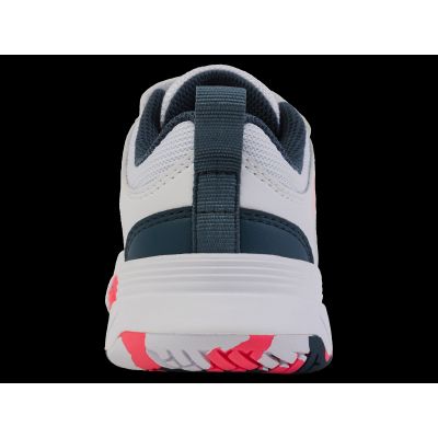 4. K-swiss sneakers COURTEXPRESS2STRAP WHITE/STARGAZER/NEON BLAZE-M (54495-129-M)