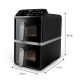 Philips 4000 Series NA461/00 Ovi Stacked Dual Basket – 4000 Series