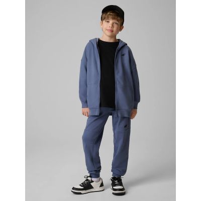 6. Boy's loose hooded sweatshirt 4F 4FJRSS26TSWSM3051-33S