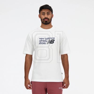 5. New Balance S/S Brand T-Sh M MT41524WT T-shirt