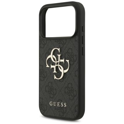 6. Guess 4G Big Logo Case for iPhone 17 Pro / 18 Pro - Black