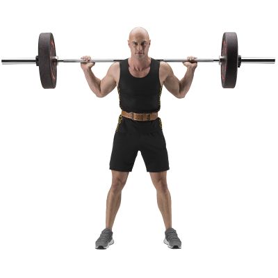 3. PA3998 BROWN SIZE S HMS STRENGTH EXERCISE BELT