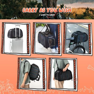 3. Rockbros Bicycle Pet Transport Bag