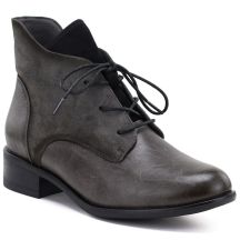Women's insulated ankle boots, gray, Jezzi ASA198-15
