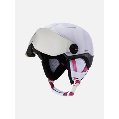 2. ROSSIGNOL Whoopee Visor IMPACTS Ski Helmet, White