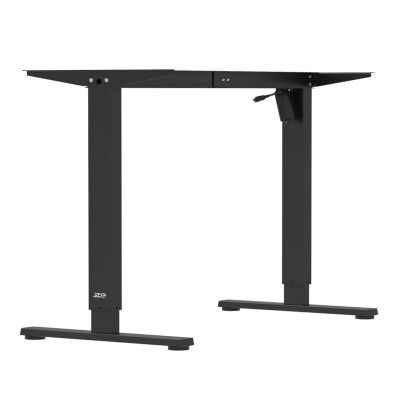 3. ERGO OFFICE ELECTRIC DESK ADJUSTABLE MAX HEIGHT 1160MM, MAX - 80 KG, WITHOUT TABLETOP FOR SITTING AND STANDING WORK, BLACK ER-400 B