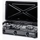 5. 3-Burner Portable Gas Cooker Ravanson K-03T (White)