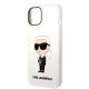 6. Karl Lagerfeld KLHCP14MSNIKBCH iPhone 14 Plus 6.7" hardcase white/white Silicone Ikonik