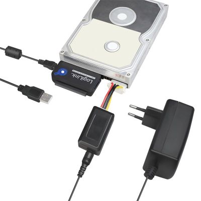 8. Logilink USB 2.0 to IDE and SATA 2.5" / 3.5" Adapter Black (AU0006C)