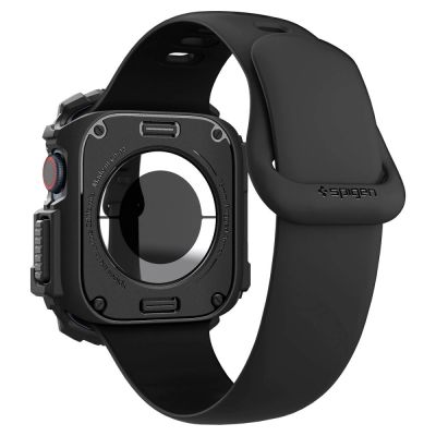 3. Spigen Rugged Armor Case for Apple Watch 10 46mm - Black