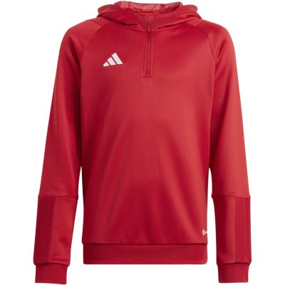 5. adidas Tiro 23 Competition Hoodie for kids red HI3052