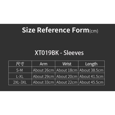 2. Rockbros insulated cycling arm warmers black 2XL/3XL