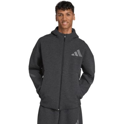 7. Men's adidas ZNE PR FZ sweatshirt black JM6055